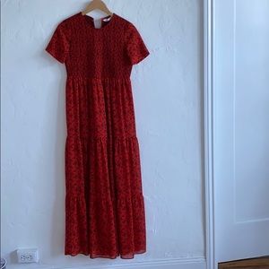 Floral Print prairie dress